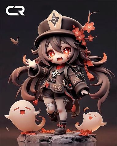  Hutao chibi - Genshin Impact - CR Studio 