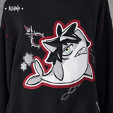  Áo len tay dài chủ đề Wriothesley - Genshin Impact 