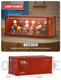  Hộp Container trưng bày Mô hình POP MART - kích thước 43 x 18 x 19cm - Herculues Hobby 