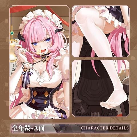  Vỏ gối Elysia Miss Pink ver. Honkai Impact 3 