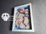  Tranh 3D Yae Miko và Kokomi Genshin Impact - Dorobu Neko Studio 