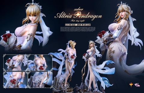  Altria Pendragon Wedding Dress - Fate Grand Order - DT & Ume Studio 