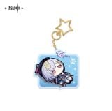  Móc khóa emoji nhân vật Genshin Impact 