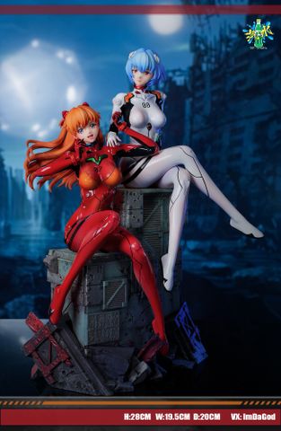  Asuka & Rei - Evangelion - Soda Studio 