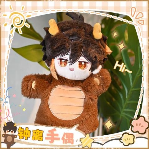  Rối tay Búp bê Zhongli Genshin Impact 