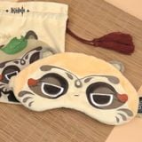  Set bịt mắt và Gối chữ U Muji Muji Daruma Sayu Genshin Impact 