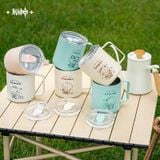  Ly thép chủ đề Go Camping! Genshin Impact 