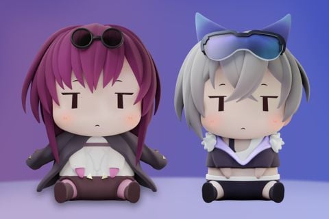  Kafka & Silver Wolf chibi - Honkai Star Rail - SC Studio 