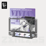  Bộ sưu tập khung thẻ acrylic loạt phim Ý Cảnh phe phái Chim Nhại - Zenless Zone Zero 