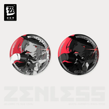  Huy hiệu tròn loạt phim Ý Cảnh phe phái Chim Nhại - Zenless Zone Zero 