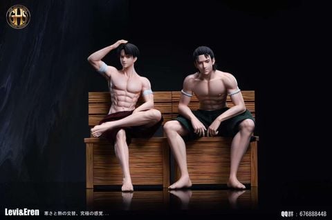  Levi & Eren - Attack on Titan - Ghost Studio 