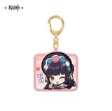  Móc khóa emoji nhân vật Genshin Impact 