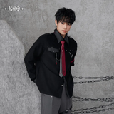  Áo sơ mi chủ đề Wriothesley - Genshin Impact 