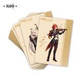  Bộ postcard buổi hòa nhạc 2021 Genshin Impact 