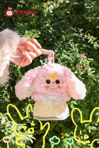  Baby Three V3 Tiểu Khả Ái phiên bản mini có móc treo 