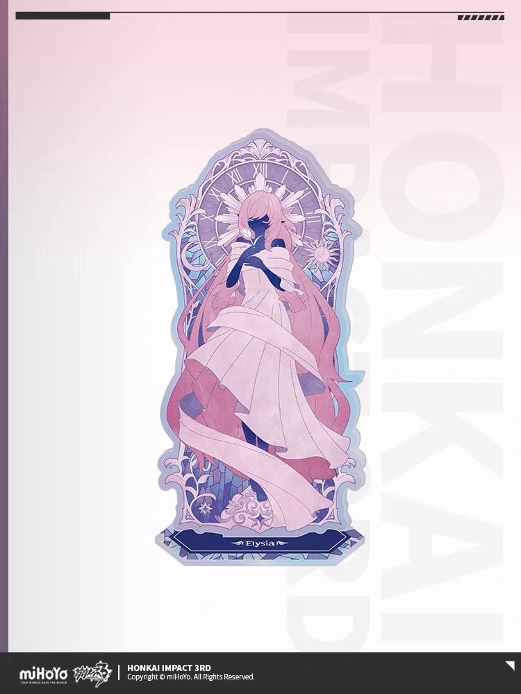  Standee Elysia chủ đề Because of You - Honkai Impact 3 