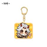  Móc khóa emoji nhân vật Genshin Impact 