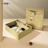  Bộ Ly sứ và dĩa Guoba -Ma thần bếp- [Hương vị của thế giới] Genshin Impact 