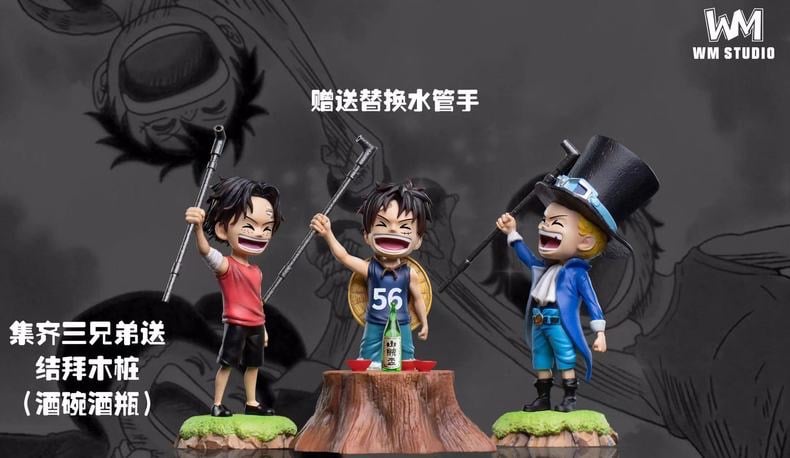 One Piece Portgas D Ace Anime Character Action Figure (No Box)