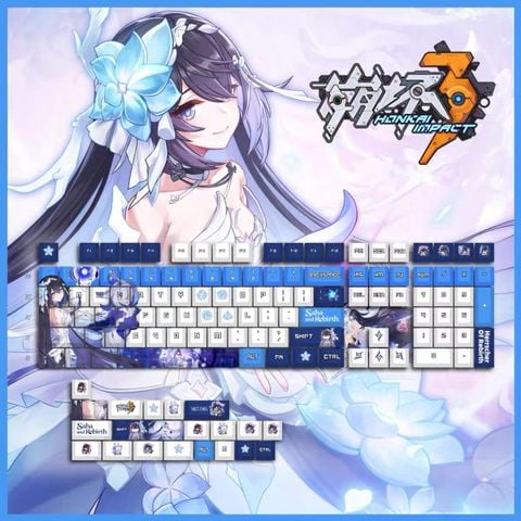  Bộ keycap Seele: Vollerei Herrscher of Rebirth - Honkai Impact 3 - Dake Studio 