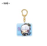  Móc khóa emoji nhân vật Genshin Impact 