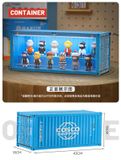  Hộp Container trưng bày Mô hình POP MART - kích thước 43 x 18 x 19cm - Herculues Hobby 
