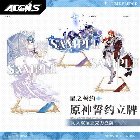  Standee nhân vật Genshin Impact - Dimensional S 