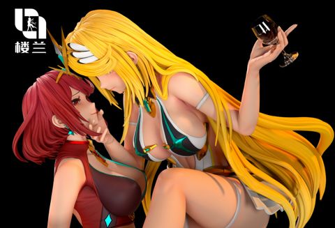  Pyra & Mythra - Xenoblade Chronicles 2 - Lou Lan Studio 