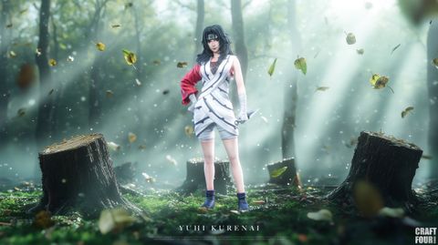  Yuhi Kurenai - Naruto Shippuden - Craft Four Studio 