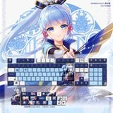  Bộ keycap chủ đề Genshin Impact - Dake Studio 