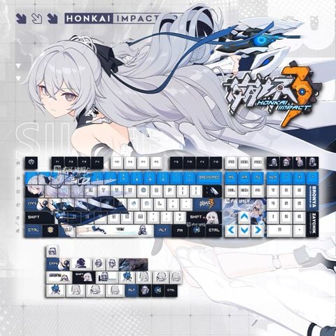  Bộ keycap Bronya Zaychik Silverwing - Honkai Impact 3 - Dake Studio 