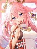 Tranh Yae Miko Genshin Impact - Starry Sky Studio 