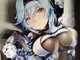  Tranh 3D Eula Genshin Impact - Dorobu Neko Studio 