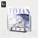  Bộ sưu tập khung thẻ acrylic loạt phim Ý Cảnh phe phái Chim Nhại - Zenless Zone Zero 