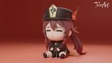  Hutao chibi - Genshin Impact - TeleArt 