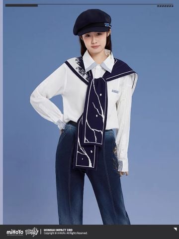  Áo sơ mi kèm khăn choàng Li Sushang:Jade Knight - Honkai Impact 3 