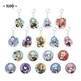  Móc khóa và Huy hiệu Pop Up Tour 2023 - Genshin Impact 