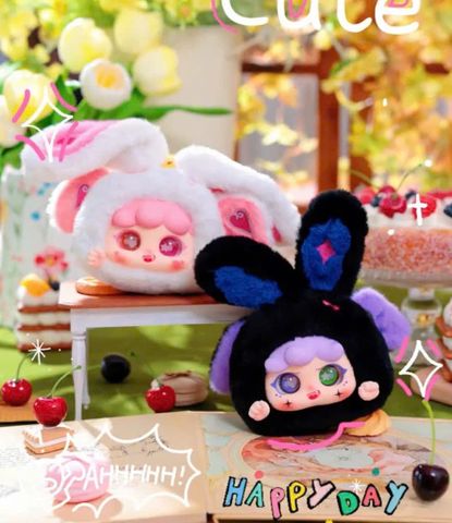  [Có sẵn] Hộp mù móc khóa bông Migo Animal Party 