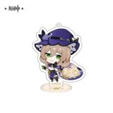  Standee chibi chuỗi sự kiện "Bữa Tiệc Ngon Miệng" - Genshin Impact 