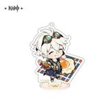  Standee chibi chuỗi sự kiện "Bữa Tiệc Ngon Miệng" - Genshin Impact 
