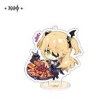  Standee chibi chuỗi sự kiện "Bữa Tiệc Ngon Miệng" - Genshin Impact 