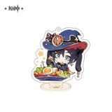  Standee chibi chuỗi sự kiện "Bữa Tiệc Ngon Miệng" - Genshin Impact 