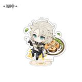  Standee chibi chuỗi sự kiện "Bữa Tiệc Ngon Miệng" - Genshin Impact 
