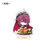  Standee chibi chuỗi sự kiện "Bữa Tiệc Ngon Miệng" - Genshin Impact 