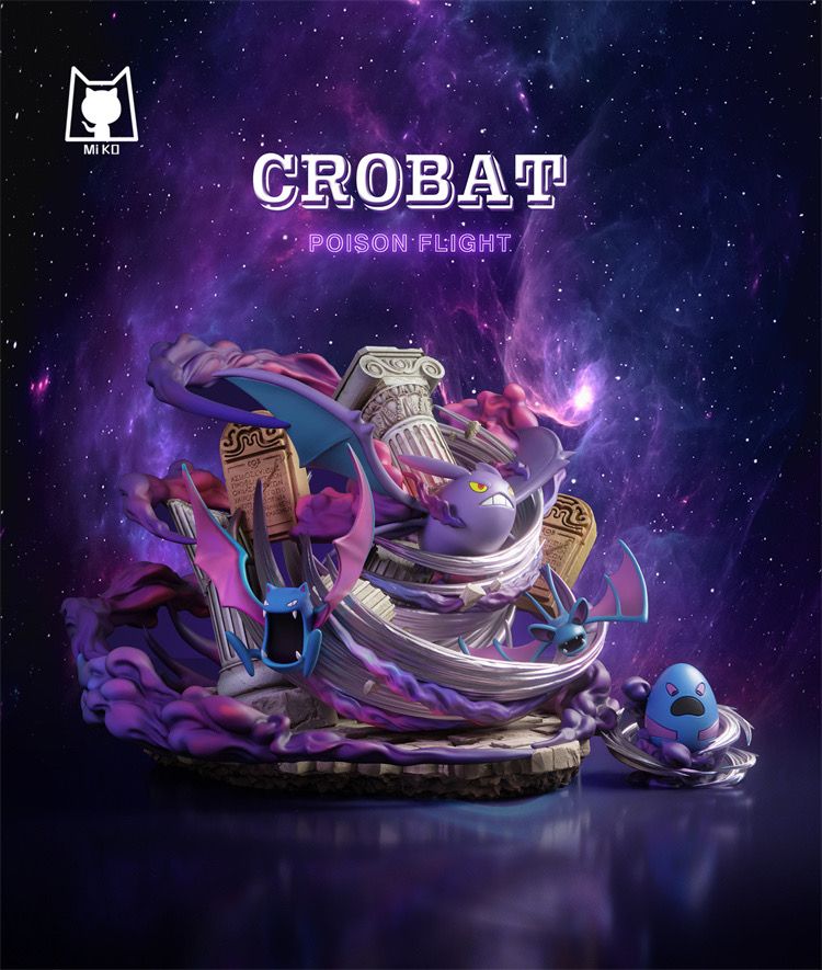  Crobat - Pokemon - Miko Studio 