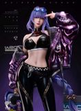  Raiden Shogun: Racing Girl ver - Genshin Impact - Puffer Studio 