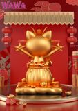  Lucky Meowth - Pokemon - Wawa Studio 