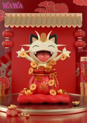  Lucky Meowth - Pokemon - Wawa Studio 