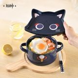  Bộ đồ ăn bằng gốm chủ đề Fairy Cat - Genshin Impact 