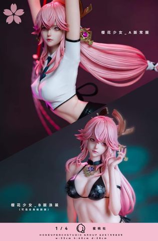  Yae Miko - Genshin Impact - Honey Peach Studio 